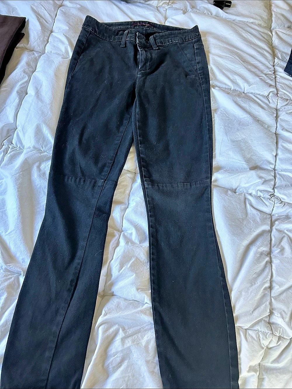 Rachel Roy Wide Leg Jeans in Black Waist 25 Like New